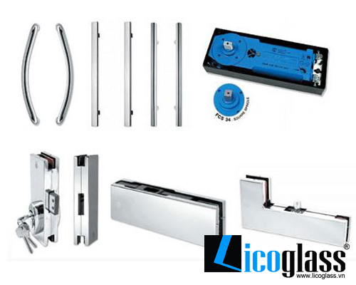 Phụ kiện cửa kính cường lực 